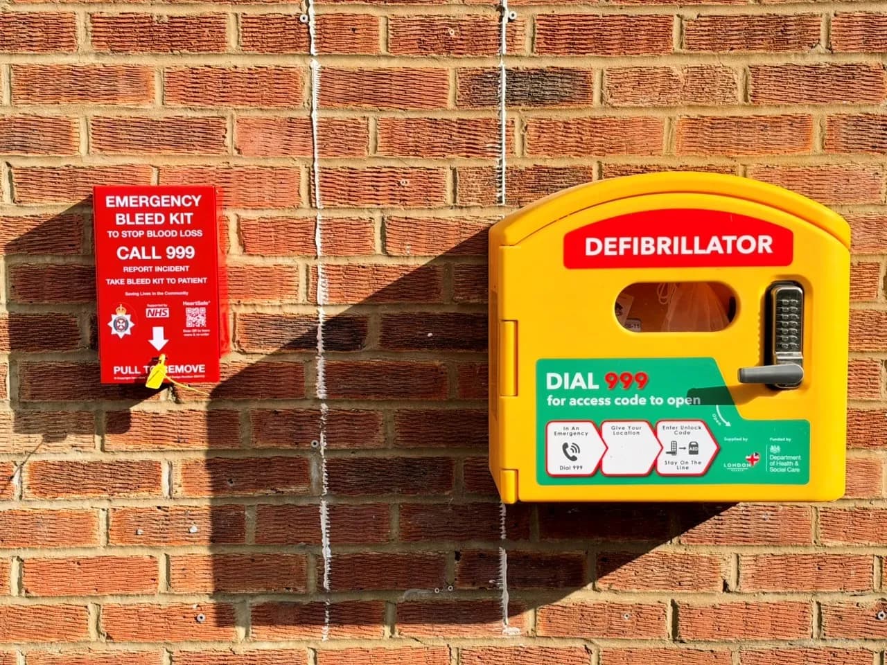Bleed kit at Bemerton Heath Centre
